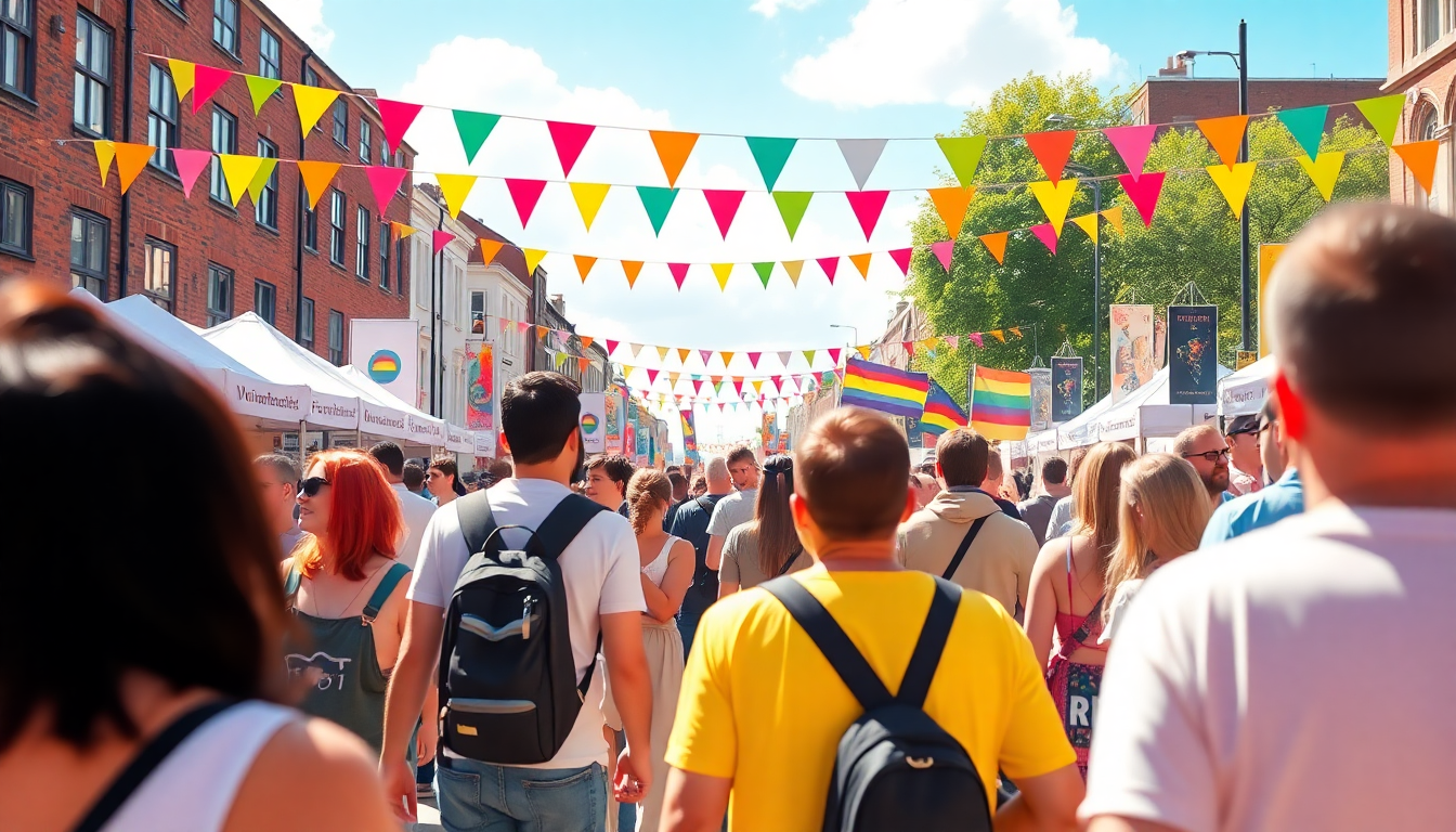 Manchester Pride Festival Supports Local Charities