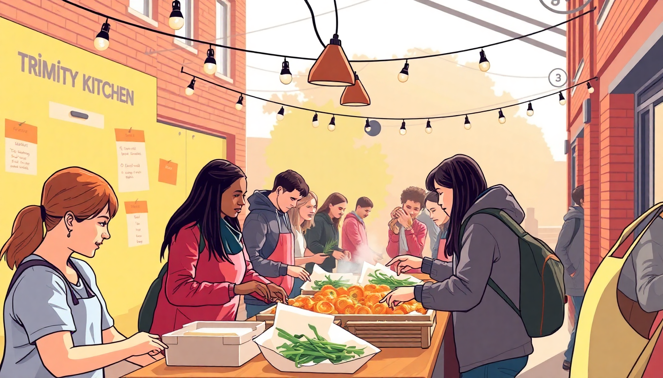 Trinity Kitchen Street Food Initiative Engages 200 Leeds Students i...