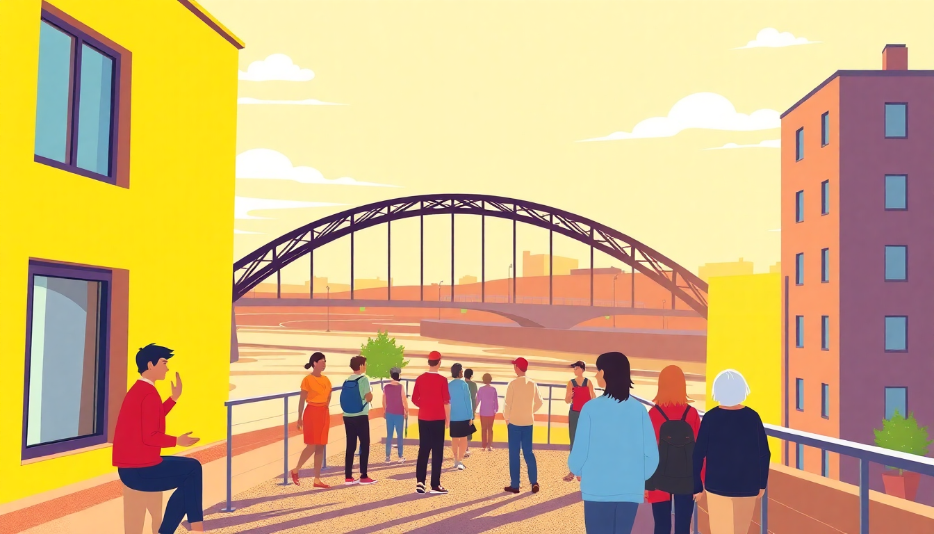 Tyne Bridge Community Project Supports Employment in Teesside - Newcastle good news story