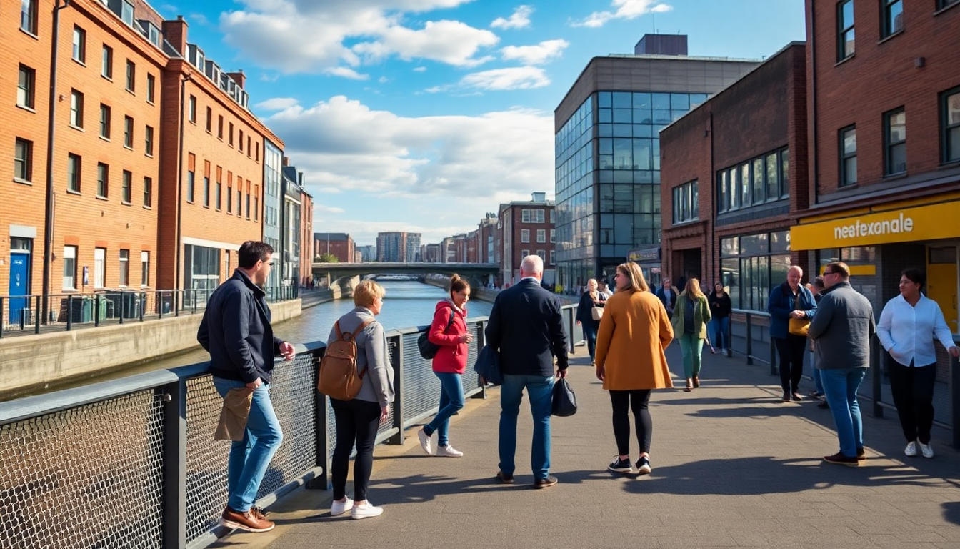What Community Project is Revitalising Newcastle's Tyne Bridge Area?