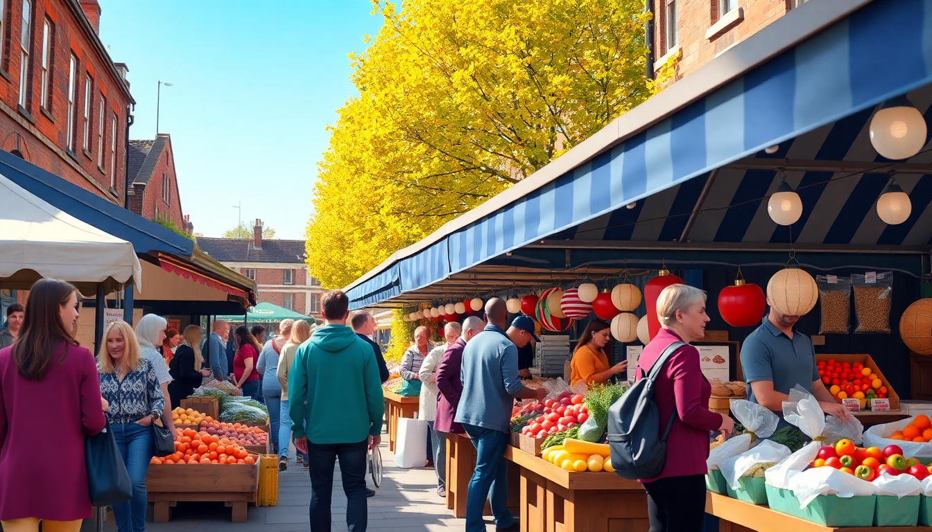 Borough Market Food Stalls Highlight Local Wildlife