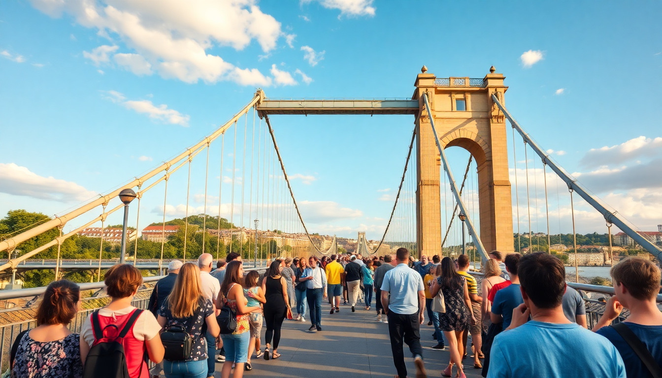 Clifton Suspension Bridge Hosts Local Arts and Culture Event