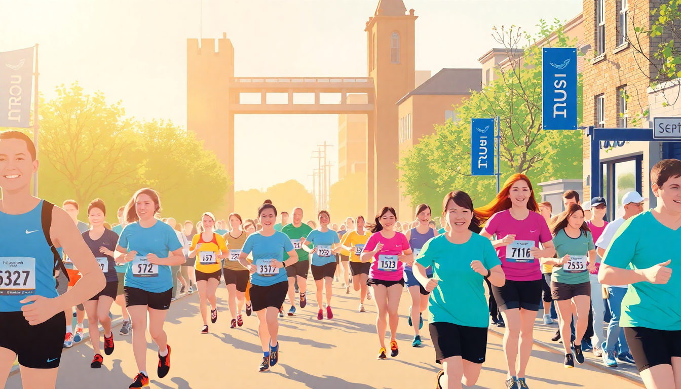 Great North Run Highlights Health and Wellness in Newcastle - Newcastle good news story