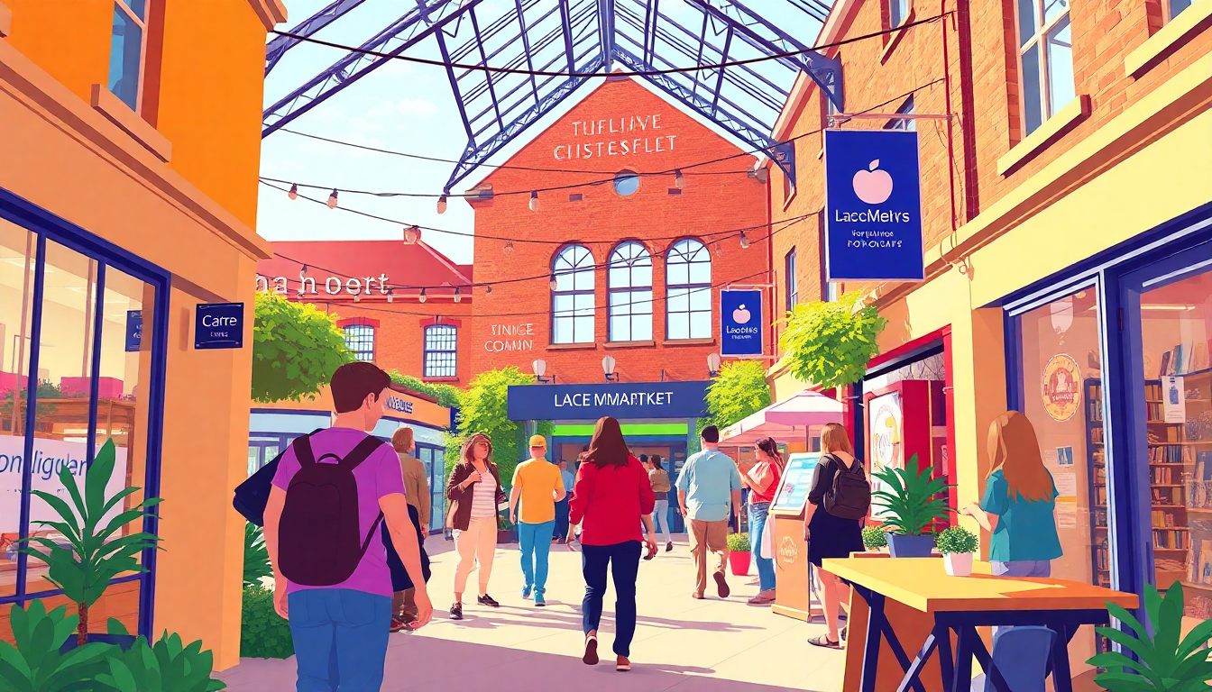 Lace Market Quarter Hosts Health and Wellness Initiative - Nottingham good news story