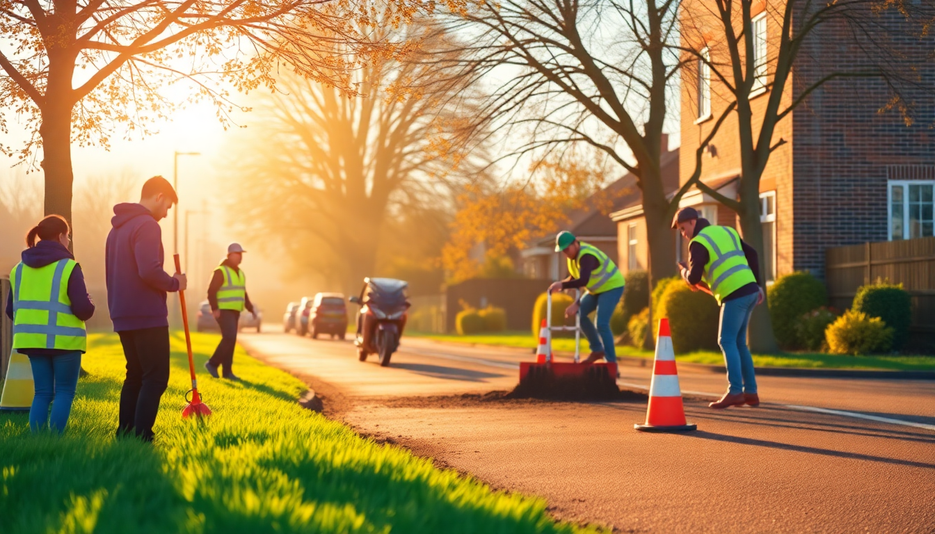 Leeds Community Initiative Supports Local Road Repair Efforts