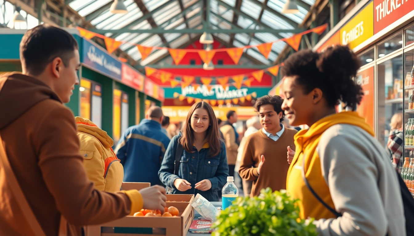 Leicester Market Hosts Educational Initiative for Student Achievement - Leicester good news story