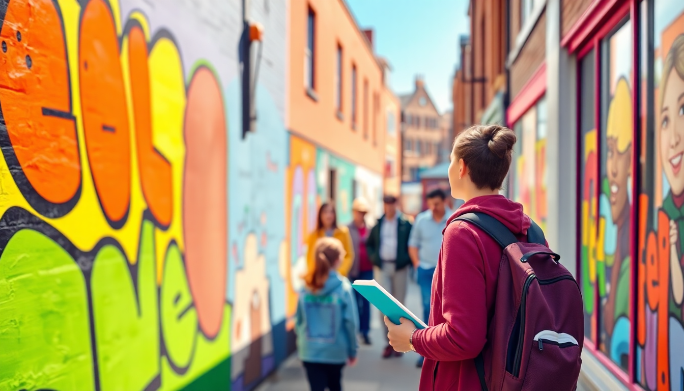 Northern Quarter Street Art Initiative Promotes Education