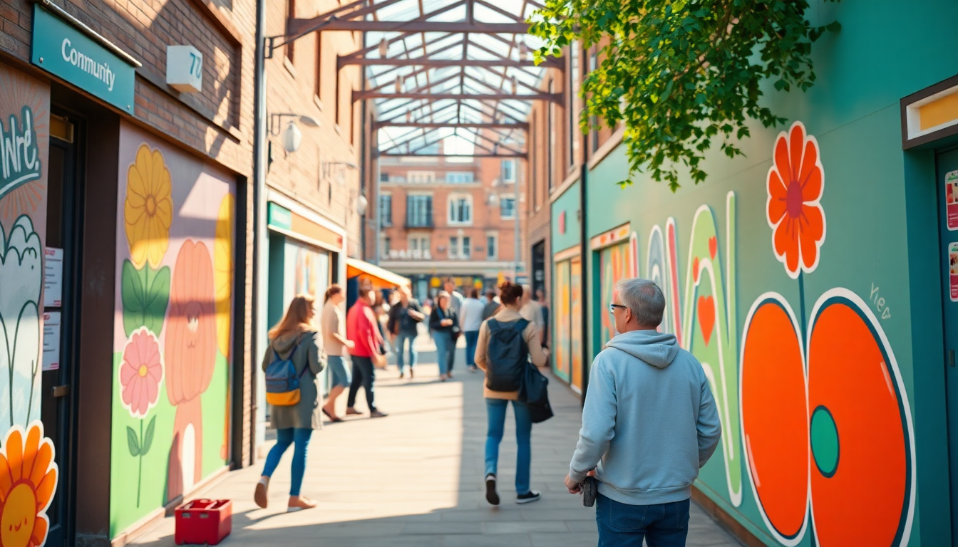 Northern Quarter Street Art Initiative Promotes Health and Wellness - Manchester good news story