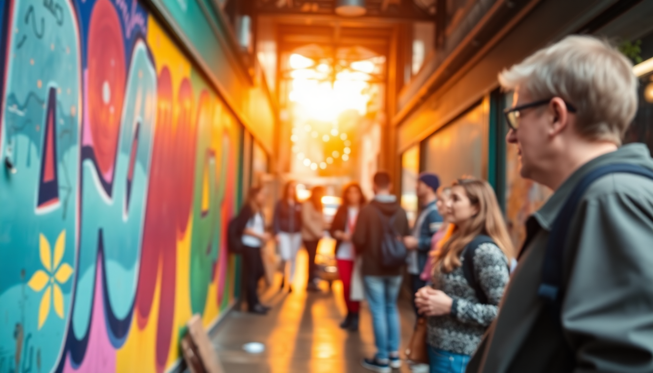 Northern Quarter Street Art Initiative Supports Local Community