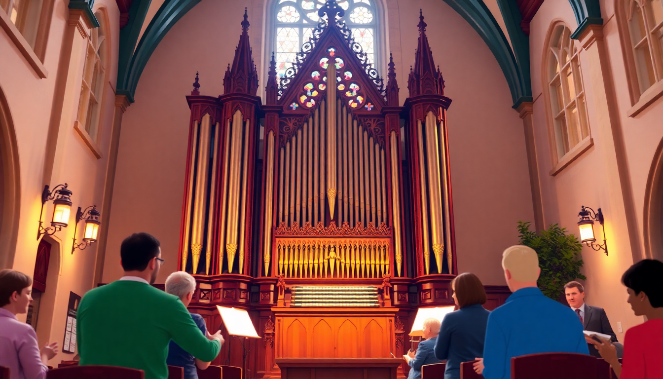 Oxford's Britton Organ Restored for Concerts - Oxford good news story