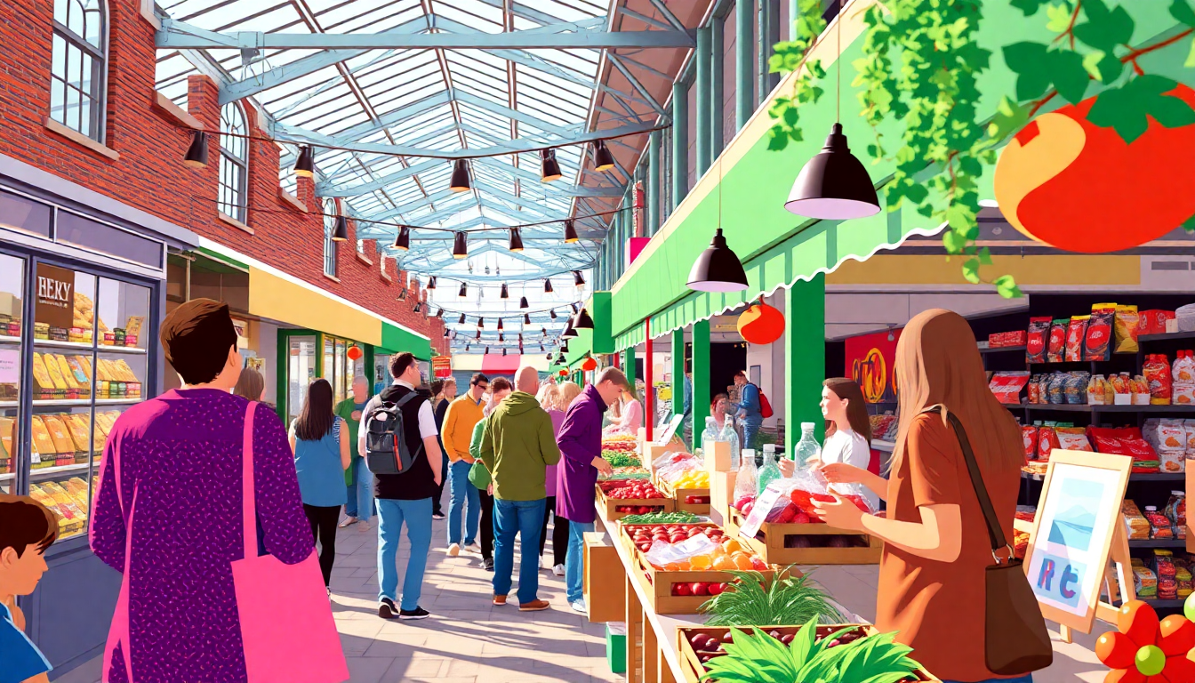 Quayside Market Supports Newcastle Community Initiatives - Newcastle good news story