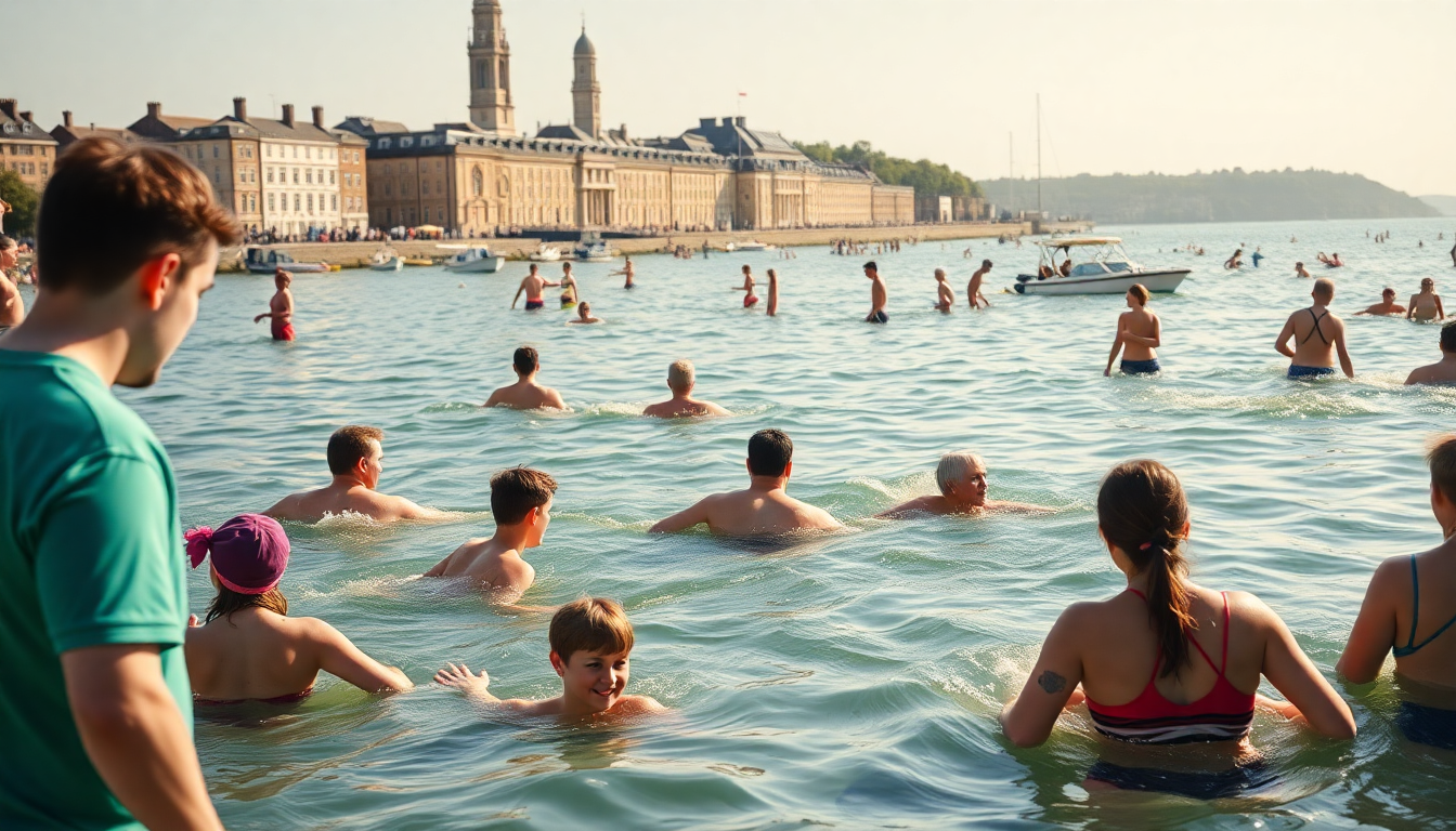 Sea Swimmers Warned of Cold Water Risks in New Year - Cambridge good news story