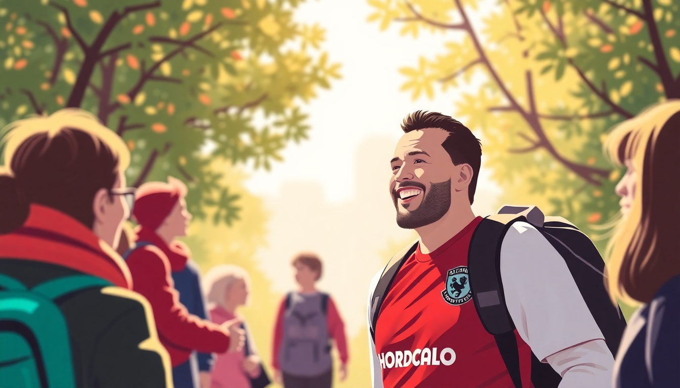 Southampton Football Legend Embarks on Charity Trek