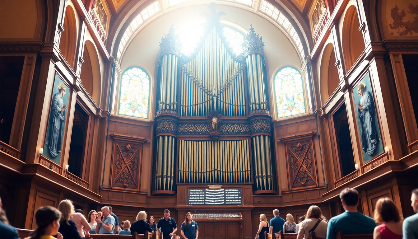 The Bristol Britton Organ Returns to Concert Hall After Restoration - Brighton good news story