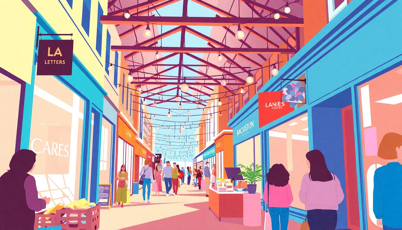 The Lanes Shopping Area Sees Increased Interest in Local Businesses