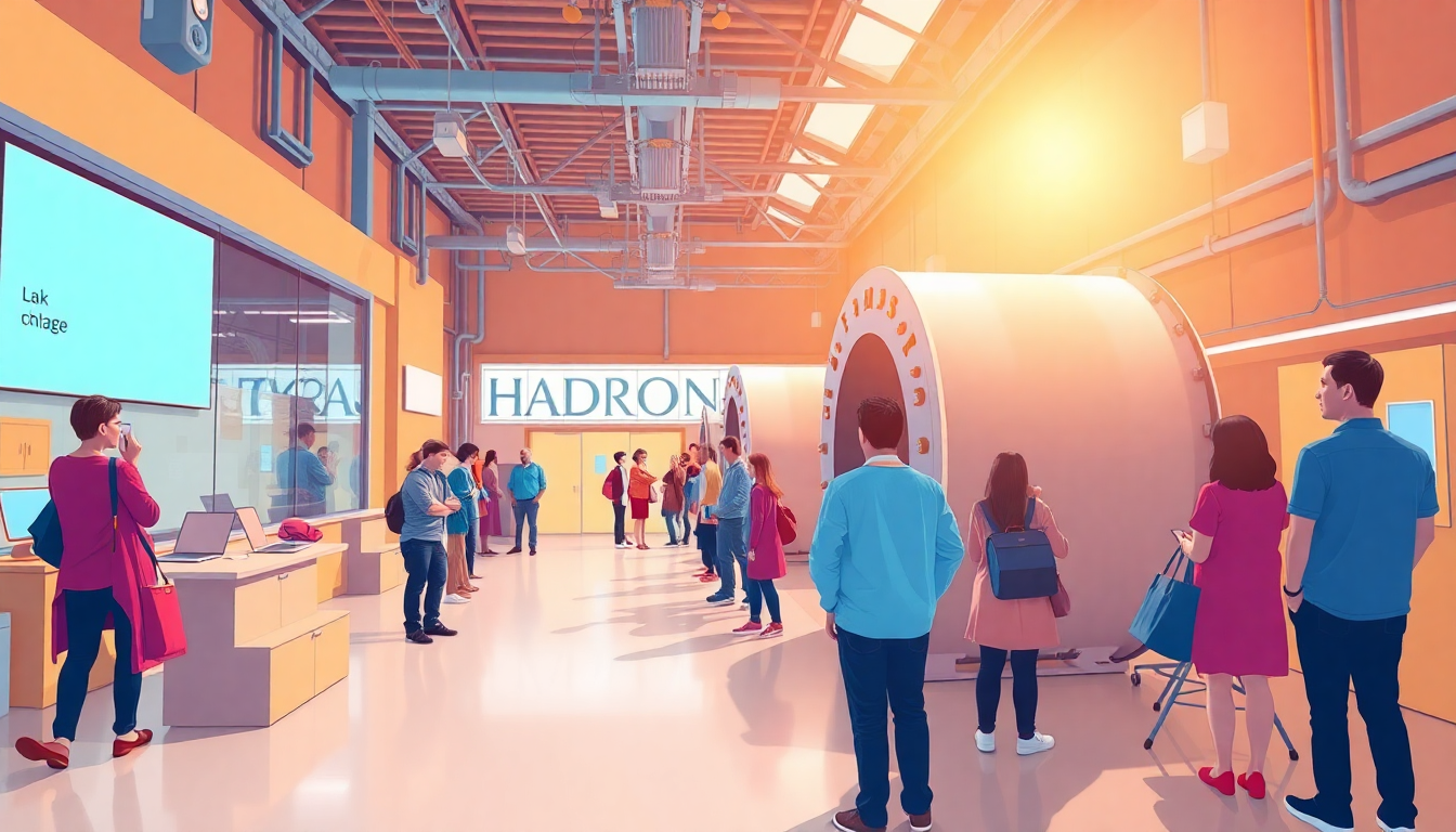 The Large Hadron Collider Temporarily Shuts Down for Maintenance - Cambridge good news story