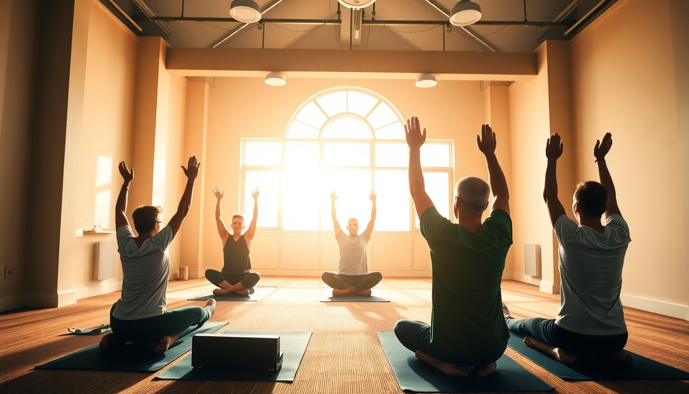 Bradford Mosque Hosts Men's Pilates Classes for Fitness