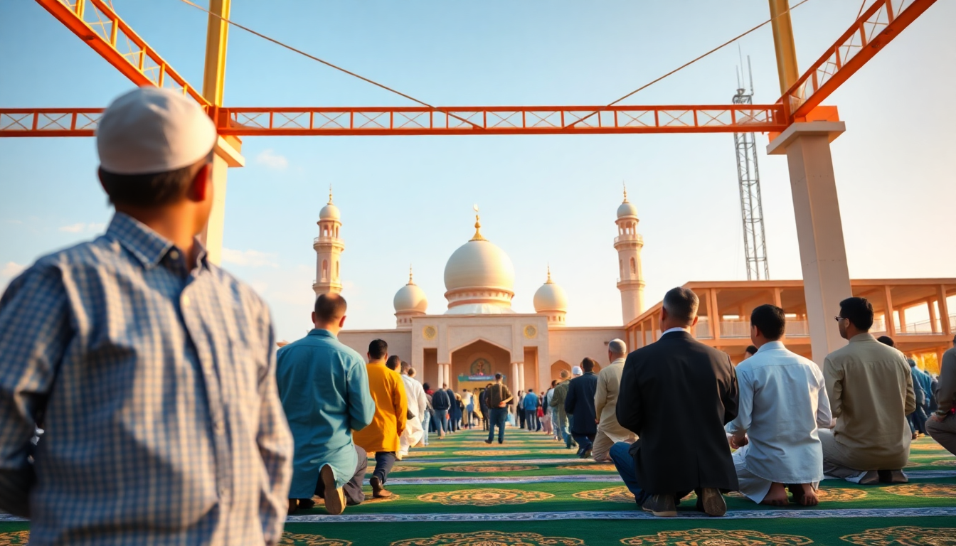 Cumbria Mosque Prepares for Ramadan Prayers Amid Construction