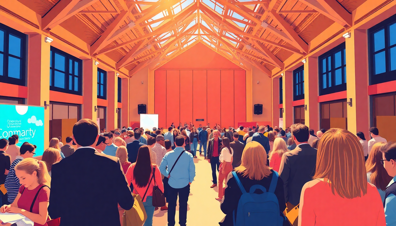 De Montfort Hall Hosts Community Charity Event