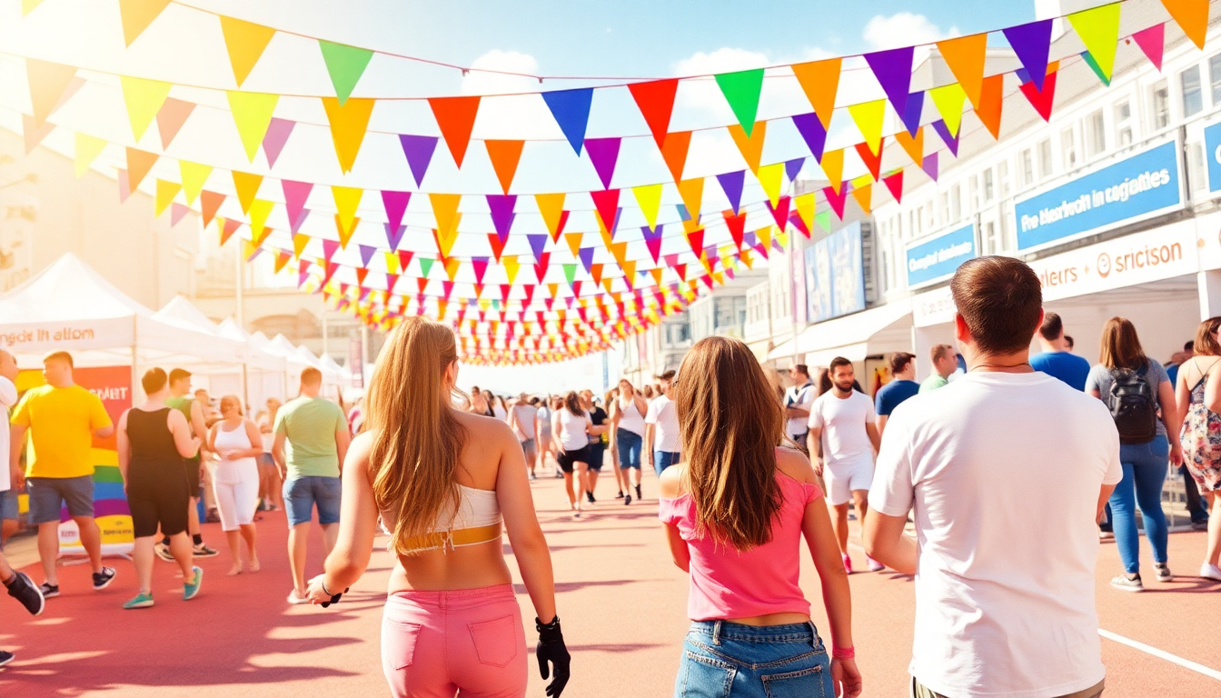 Pride Festival in Brighton Highlights Sports and Recreation
