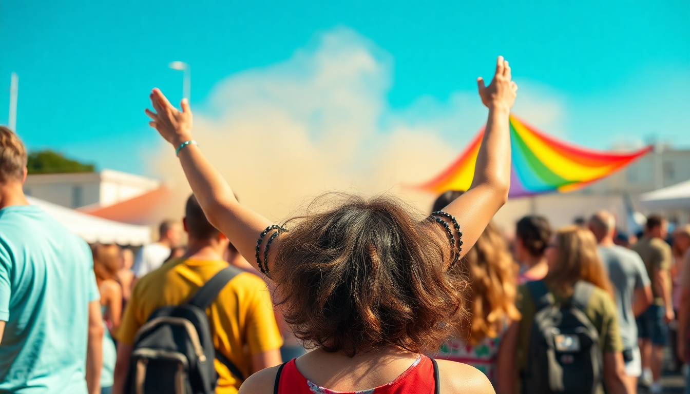 Pride Festival in Brighton Showcases Local Arts and Culture