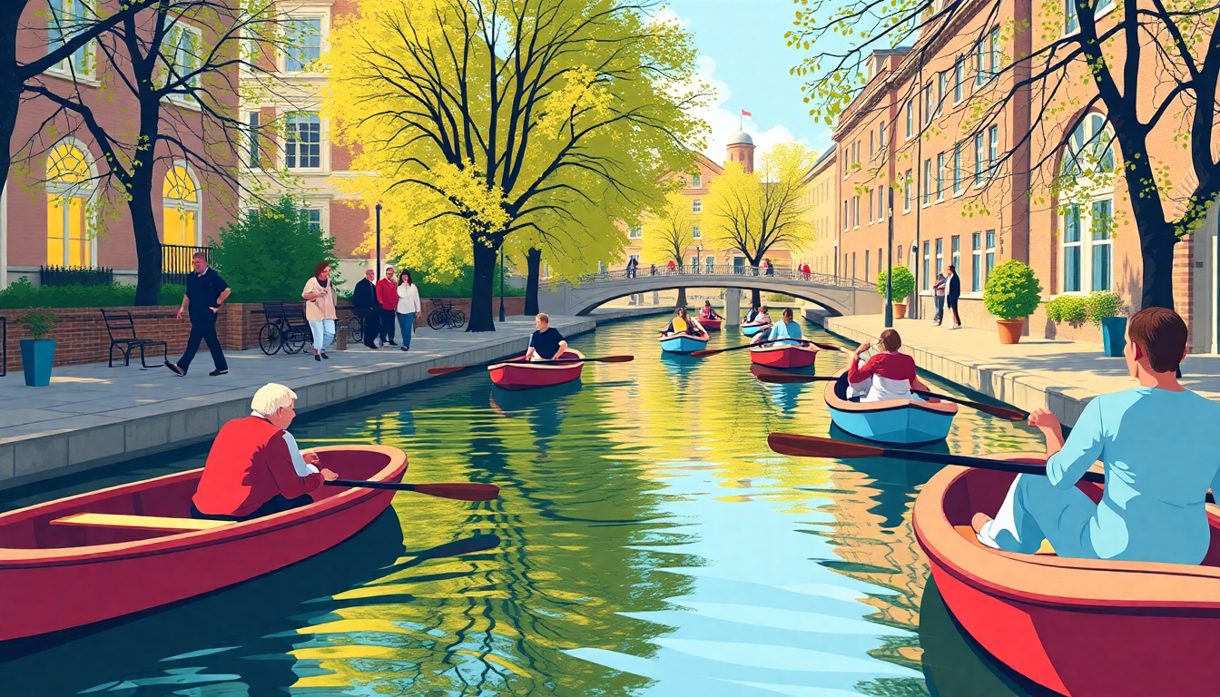 Punting on the Cam Features in Cambridge Family Initiative