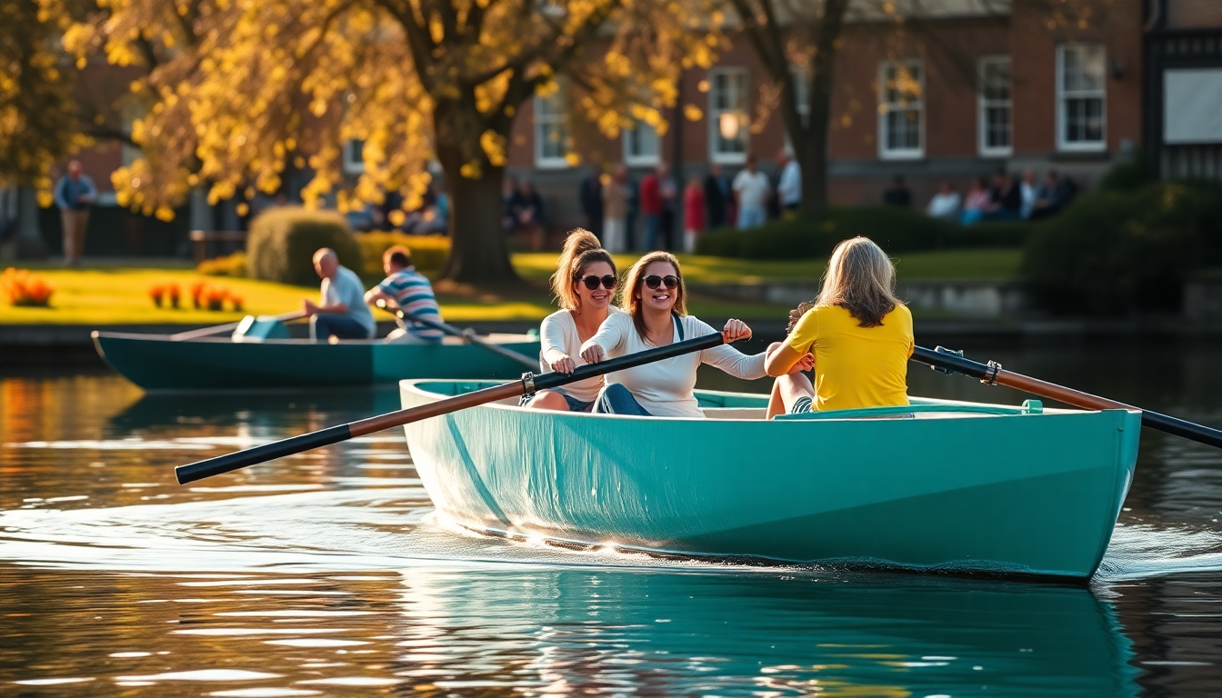 Punting on the Cam Features in Cambridge Sports Initiative