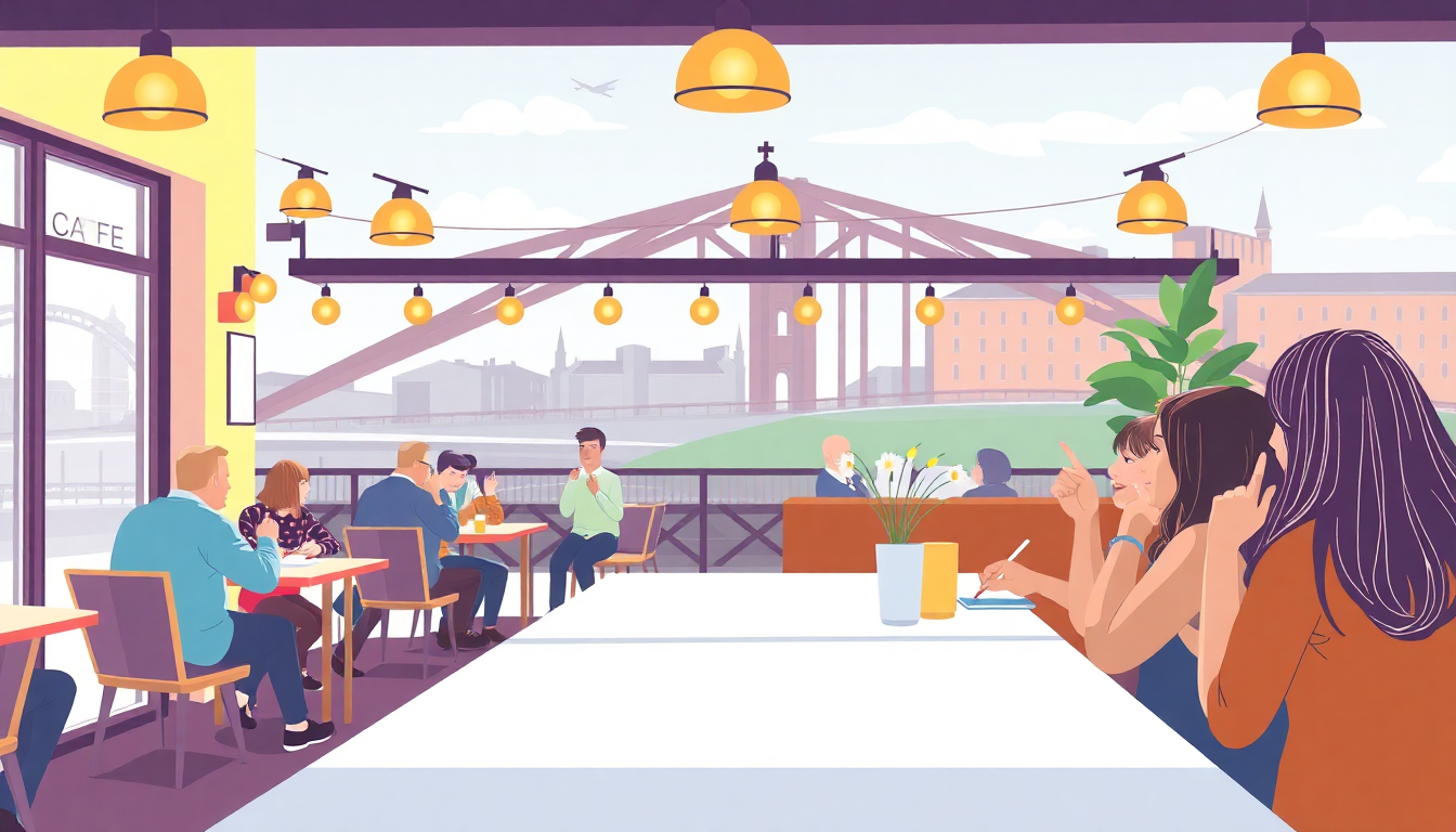 Tyne Bridge Cafe Promotes Sign Language in East London