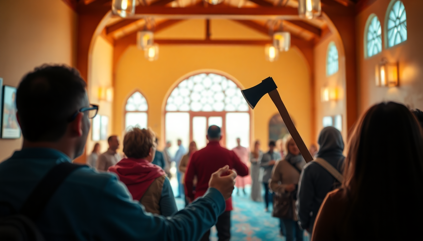 Man with Axe Enters Manchester Mosque, Court Hears