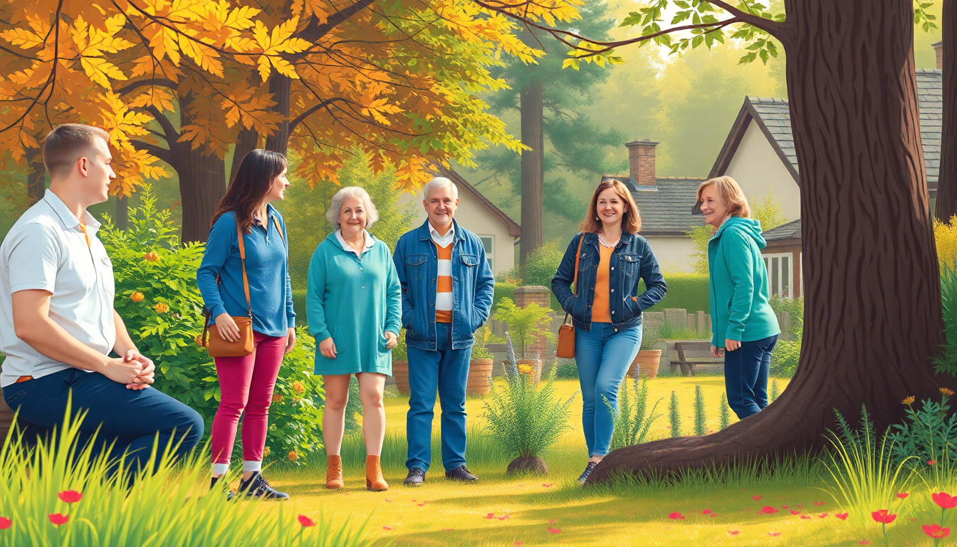 Neighbours Unite to Preserve Forest in Welsh Village