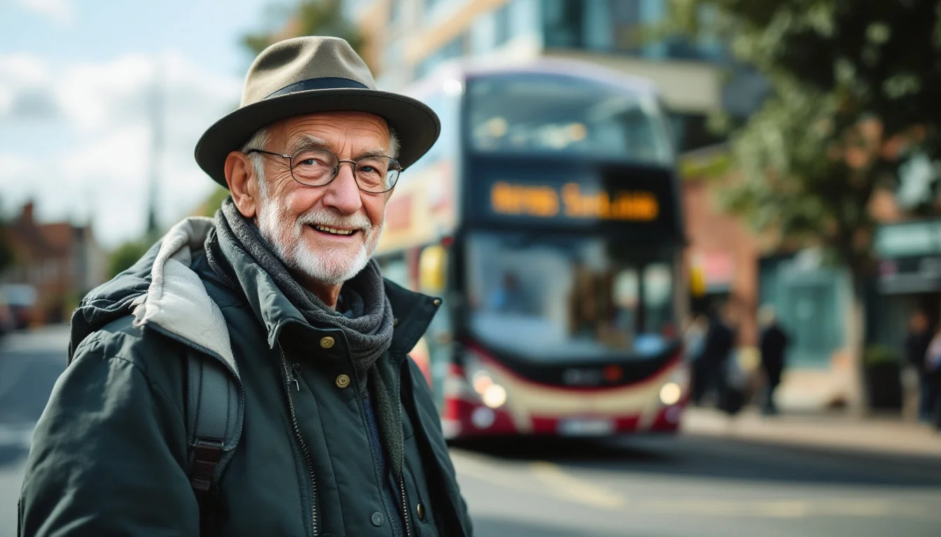 National good news: Retiree completes epic bus pass journey across England