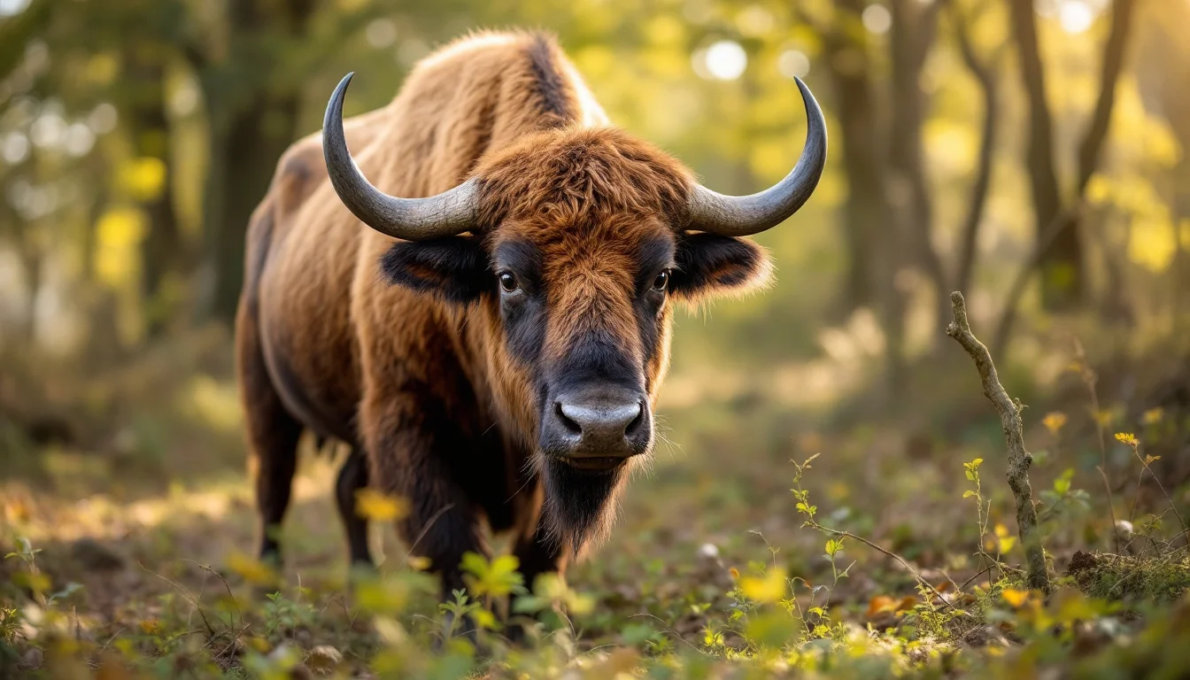 National good news: Wildwood Trust moves bison to estate to restore habitat