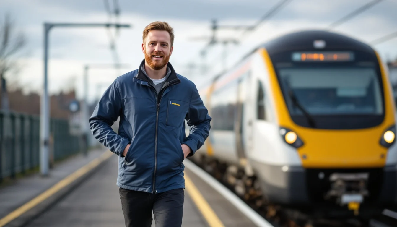 National good news: Matt Nelson runs entire Thameslink network length