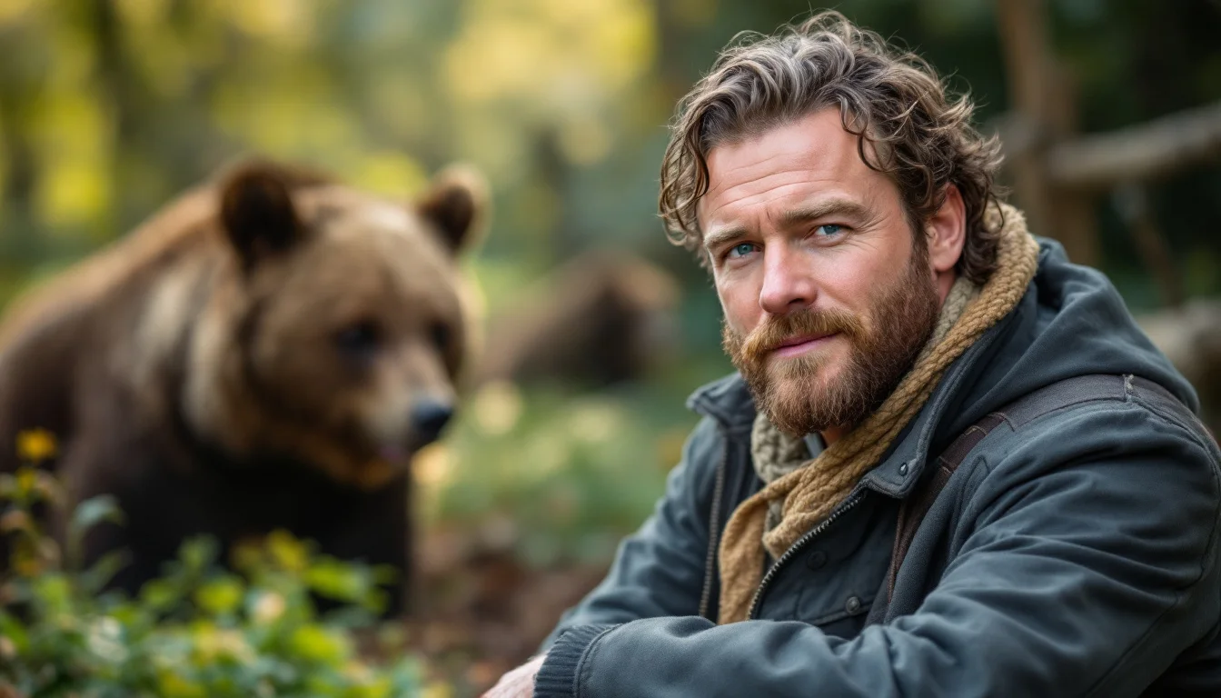 National good news: Outlander Actor Opens Bear Sanctuary for Charity