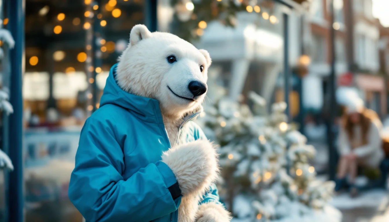 National good news: Paula the Polar Bear targets £3m for charity