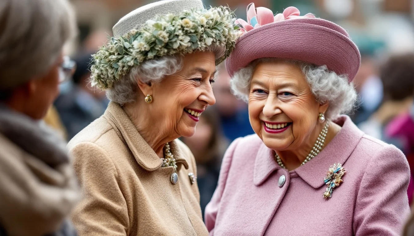 National good news: Queen visits homelessness charity residents in England