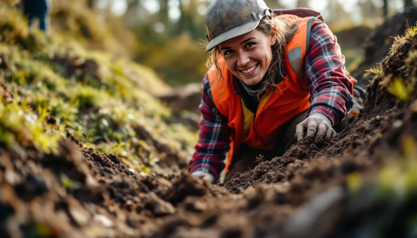 National good news: Volunteers dig pits to uncover England's lead mining past